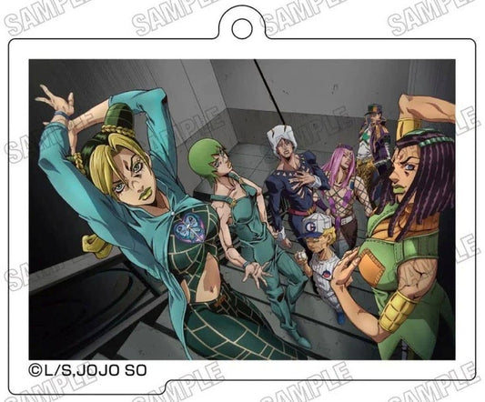 JoJo's Bizarre Adventure Collection A Acrylic Keychain [RE] - Medicos Entertainment - Approx. 70 mm (Pre-owned)