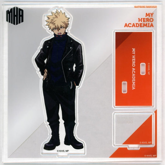 Katsuki Bakugo Acrylic Stand Standing Illustration Ver. - My Hero Academia 2026 SPECIAL POPUP at baseyard tokyo (Approx. 155 x 155 mm)