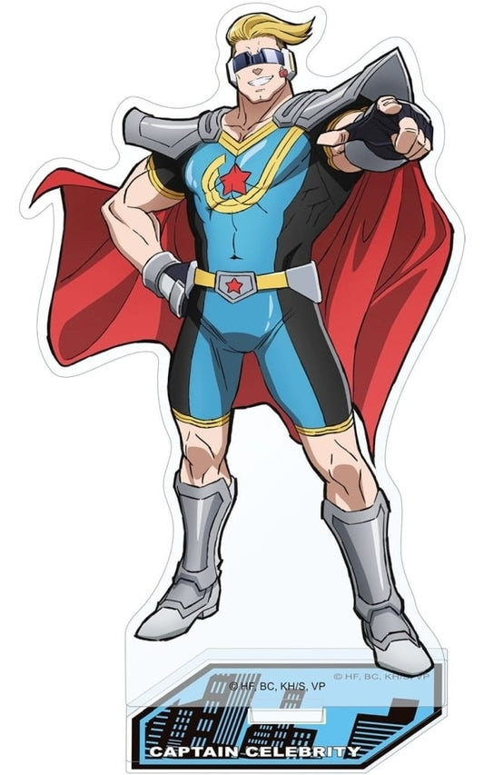 Captain Celebrity Acrylic Stand - My Hero Academia: Vigilantes (Movic) Approx. 11 x 18 cm - Pre-owned