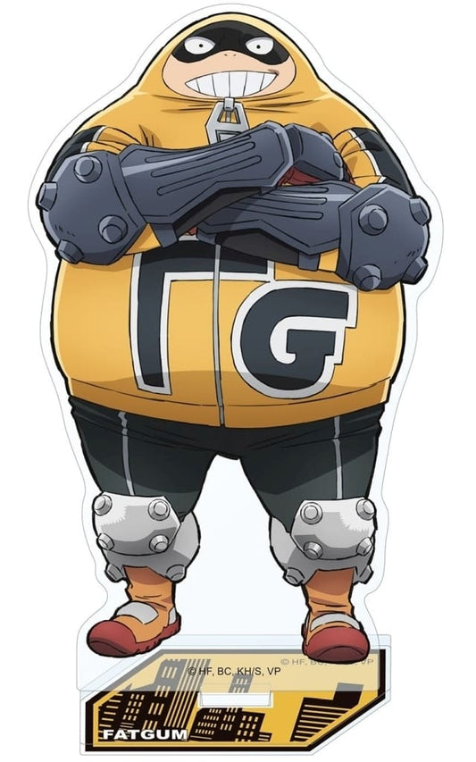 Fat Gum Acrylic Stand - My Hero Academia: Vigilantes (Approx. 11 x 18 cm) Movic Pre-owned