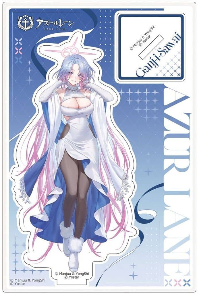 Winter Date Acrylic Stand from Azur Lane by Key-th, Approx. 150 mm, Pre-owned
