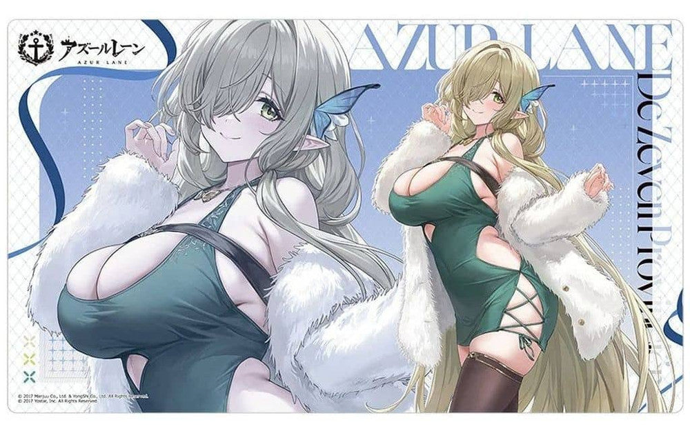 Azur Lane De Zeven Provincien Winter Date Rubber Mat
