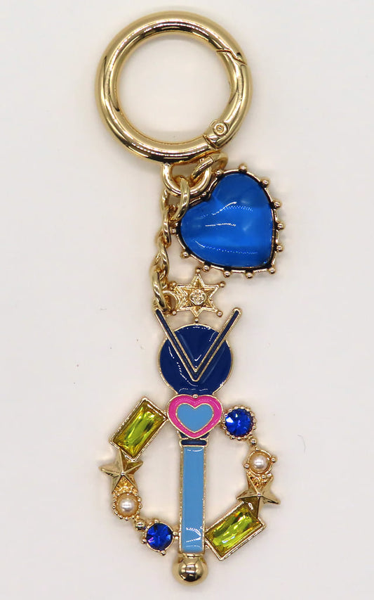 Haruka Tenou / Sailor Uranus Transformation Lip Rod Bag Charm - Pretty Guardian Sailor Moon - Lawson Exclusive - Approx. 30 mm (Pre-owned)