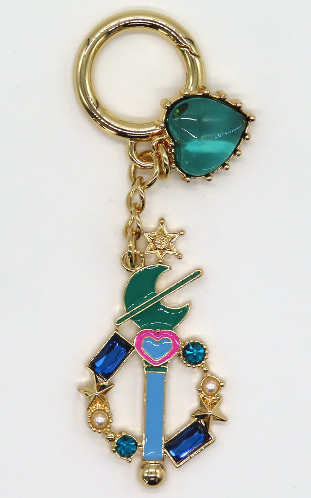 Michiru Kaioh / Sailor Neptune Bag Charm Keychain - Lawson Limited, Toei Animation, Approx. 28 mm (Pre-owned) - Sailor Moon