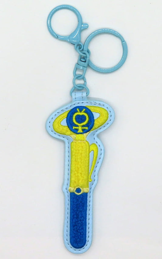 Ami Mizuno / Sailor Mercury Sagara Embroidered Keychain - Pretty Guardian Sailor Moon - Lawson Exclusive - Approx. 50 mm (Pre-owned)