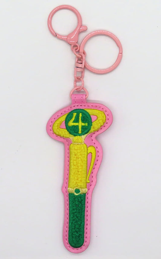 Makoto Kino / Sailor Jupiter Sagara Embroidered Keychain - Pretty Guardian Sailor Moon - Lawson Exclusive - Approx. 50 mm (Pre-owned)