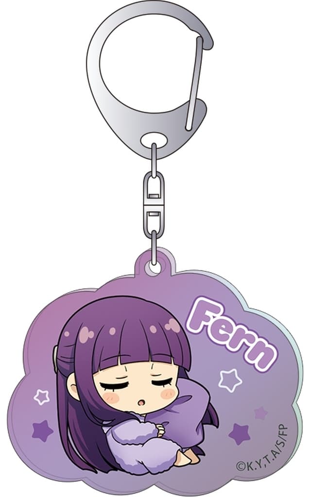 Fern Dreaming Magic Aurora Acrylic Keychain Frieren