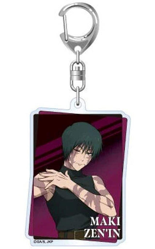 Maki Zen'in Acrylic Keychain - Jujutsu Kaisen: The Culling Game (Toho) Approx. 53 x 75 mm - Official Japanese Acrylic Keyholder