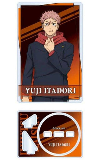 Yuji Itadori Acrylic Card Stand - Jujutsu Kaisen: The Culling Game (Season 3) - Toho - Approx. 55 x 85 mm - Pre-owned