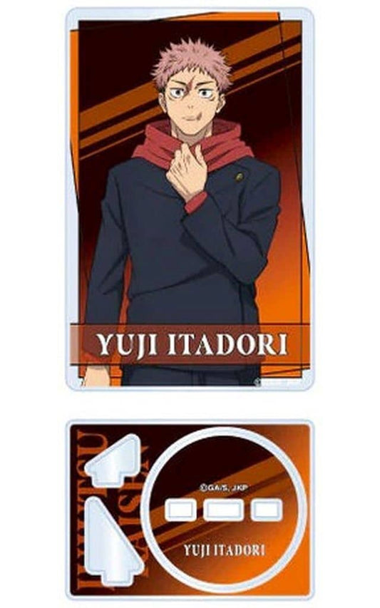 Yuji Itadori Acrylic Card Stand - Jujutsu Kaisen: The Culling Game (Season 3) - Toho - Approx. 55 x 85 mm - Pre-owned