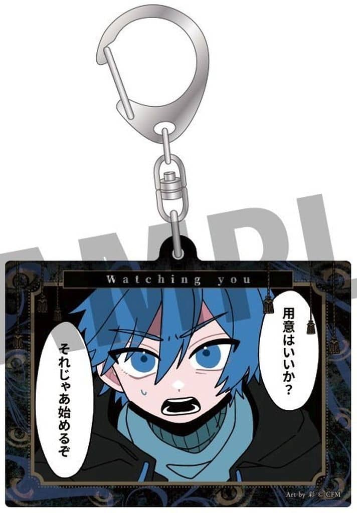 Hatsune Miku Acrylic Keychain - STEAKA "Wochirare" × Obaken Afterparty Collaboration (DMM.com) Pre-owned Approx. 70 x 55 mm