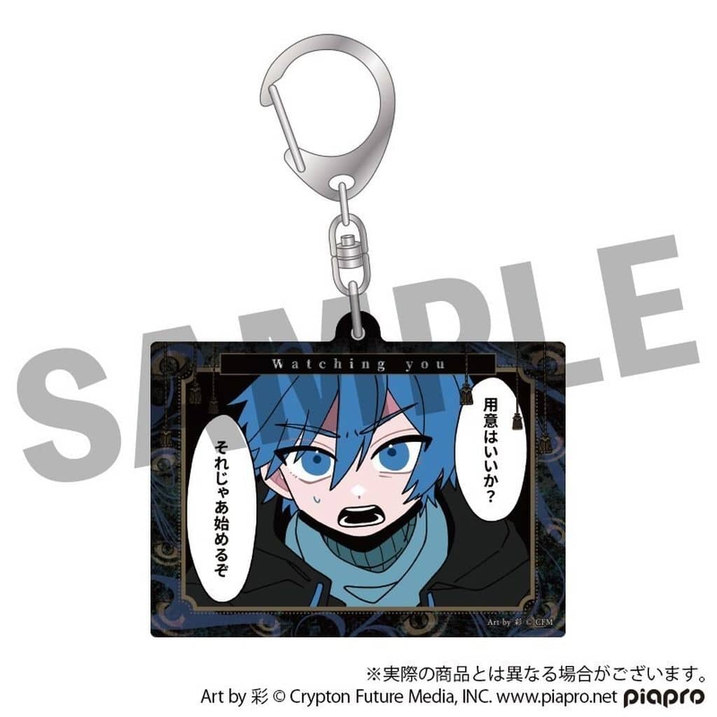 Hatsune Miku Acrylic Keychain - STEAKA "Wochirare" × Obaken Afterparty Collaboration (DMM.com) Pre-owned Approx. 70 x 55 mm