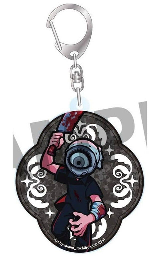 Hatsune Miku Chibi Deformed Acrylic Keychain - STEAKA 'Wochirare' x Obaken Afterparty Collaboration (Approx. 57 x 70 mm) - DMM.com Pre-owned