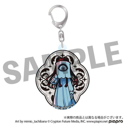 Hatsune Miku STEAKA "Wochirare" x Obaken Afterparty Ami Deformed Acrylic Keychain - DMM.com (Pre-owned, Approx. 57 x 70 mm)