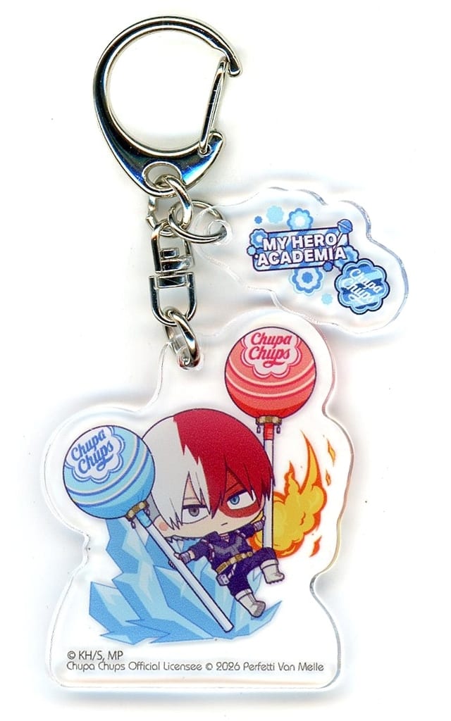 Shoto Todoroki My Hero Academia x Chupa Chups Acrylic Keychain