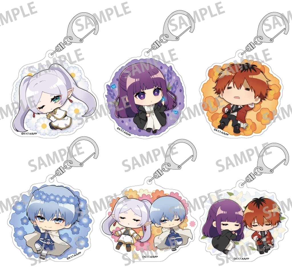 Frieren: Beyond Journey's End Acrylic Keychain Set of 6