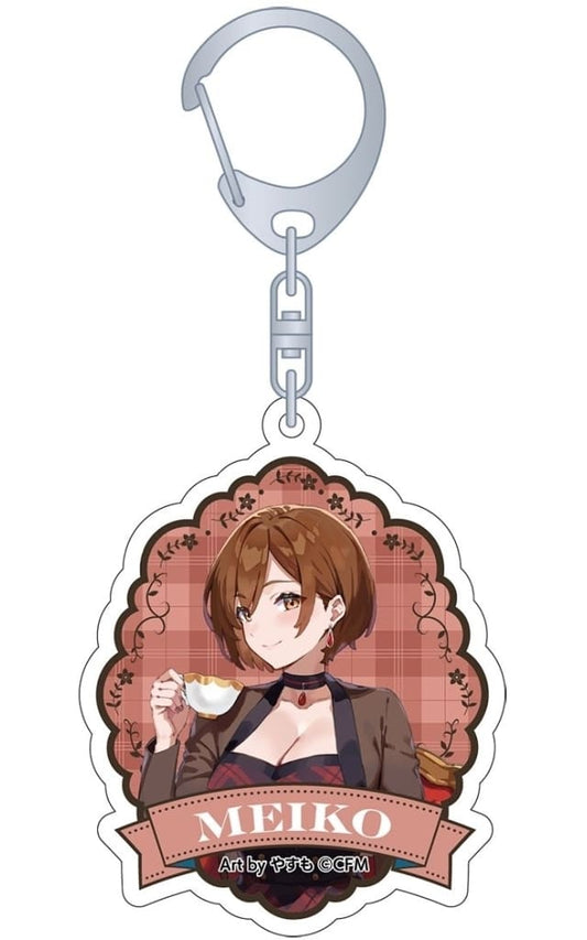 MEIKO Hologram Acrylic Keyholder - VOCALOID Hatsune Miku Series (Movic, Approx. 6.5 x 5 cm, Pre-owned)