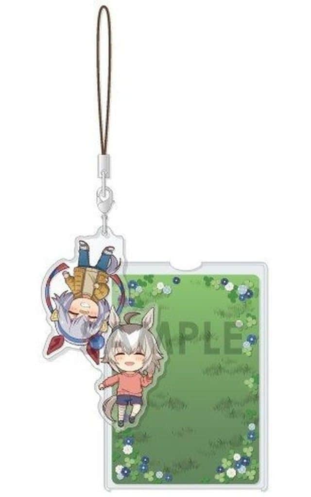 Oguri Cap & Tamamo Cross Umamusume Pretty Derby Cinderella Gray Acrylic Strap