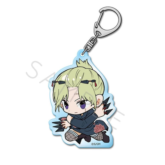 Tsukuyo Acrylic Keychain (Chippokke Series) - Gintama - Approx. 7 x 7 cm - Synq Innovation - Pre-owned
