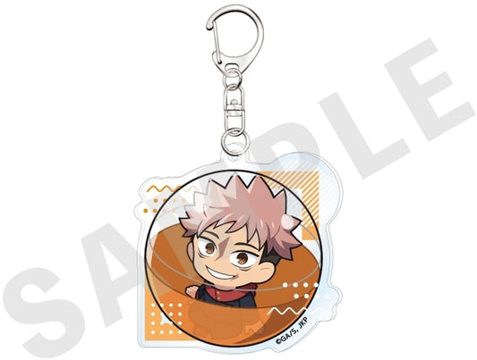 Yuji Itadori Acrylic Keychain - In the Capsule Series (Approx. 60 mm) by coly - Pre-owned - Jujutsu Kaisen