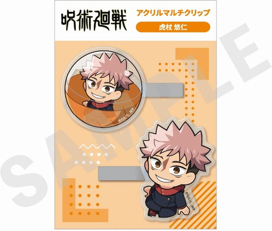 Yuji Itadori Acrylic Multi Clip - Inza Capsule Series (Approx. 55 mm) coly - Jujutsu Kaisen (Pre-owned)