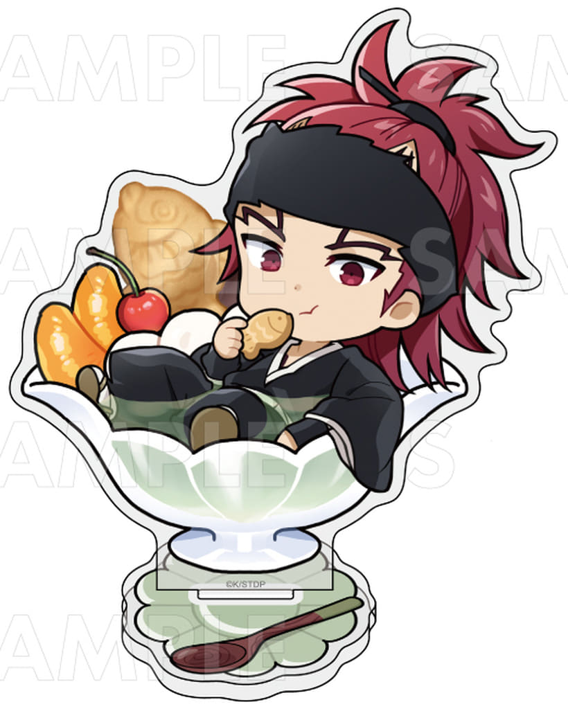 Renji Abarai Acrylic Stand - Bleach: Thousand-Year Blood War Chapon! Acrylic Stand (Approx. 125 mm) - Team Entertainment - Pre-owned