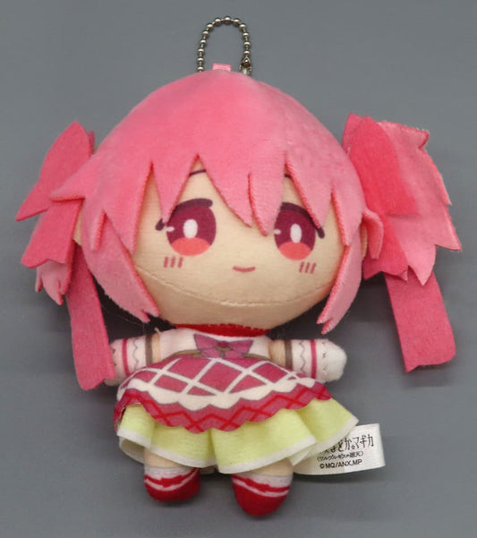 Madoka Kaname Plush Charm - Aniplex Kuji Puella Magi Madoka Magica: Walpurgisnacht D Prize - Approx. 12 cm (Pre-owned)