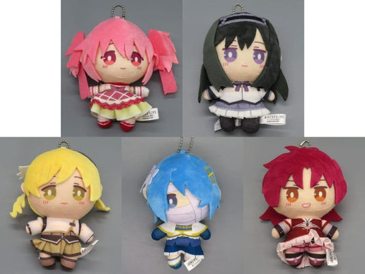 Puella Magi Madoka Magica: Walpurgisnacht D Prize Plush Charm Full Set of 5 (Approx. 13 cm) - Aniplex Kuji