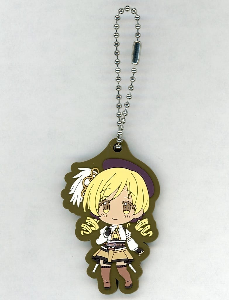 Mami Tomoe Rubber Charm - Aniplex Kuji Puella Magi Madoka Magica Movie Walpurgisnacht H Prize (Approx. 65 mm) Pre-owned