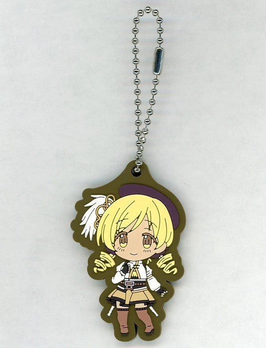 Mami Tomoe Rubber Charm - Aniplex Kuji Puella Magi Madoka Magica Movie Walpurgisnacht H Prize (Approx. 65 mm) Pre-owned