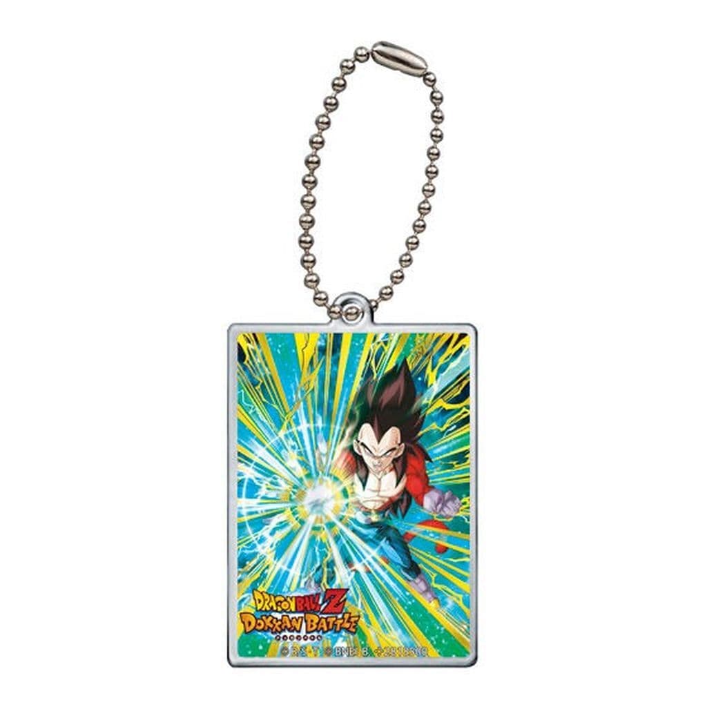 Super Saiyan 4 Vegeta (2nd Anniversary) Acrylic Charm – DRAGON BALL Z DOKKAN BATTLE – Bandai – Approx. 55 mm – Pre-owned