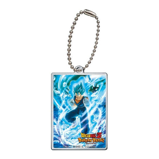 Vegito (Super Saiyan God SS) 5th Anniversary Acrylic Charm - Dragon Ball Z Dokkan Battle (Bandai) Approx. 55 mm - Pre-owned