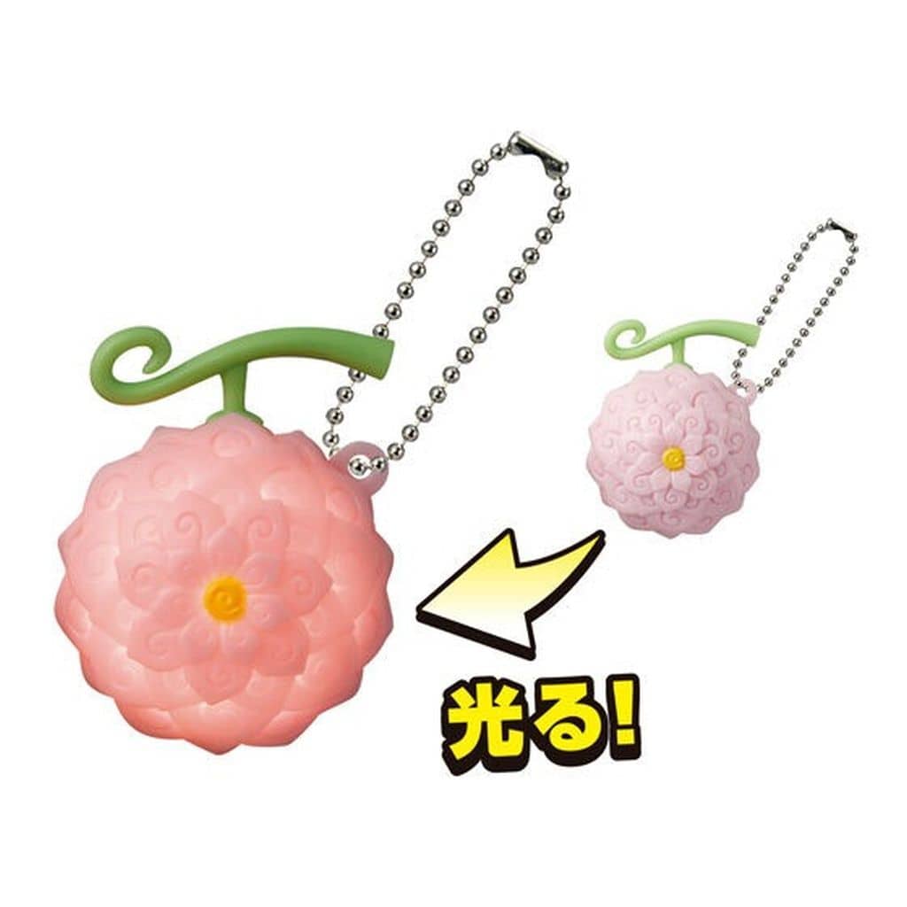 Hana Hana no Mi Devil Fruit Light Collection 2 Keychain Light (Bandai) - Approx. 5.3 cm, Pre-owned - One Piece