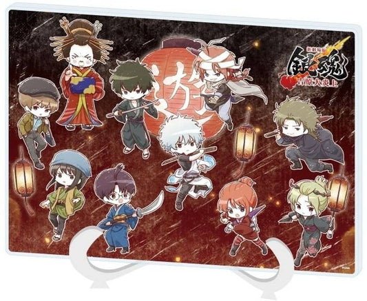 Gintama A5 Acrylic Art Board (Group Illustration) - Brand A3 - Approx. 210 x 148 x 3 mm - Pre-owned, No. 02