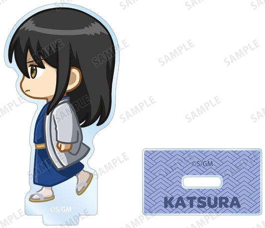Kotaro Katsura Acrylic Stand - Gintama Trading Chibitoko (ARMA BIANCA) - Approx. 70 x 50 mm - Pre-owned