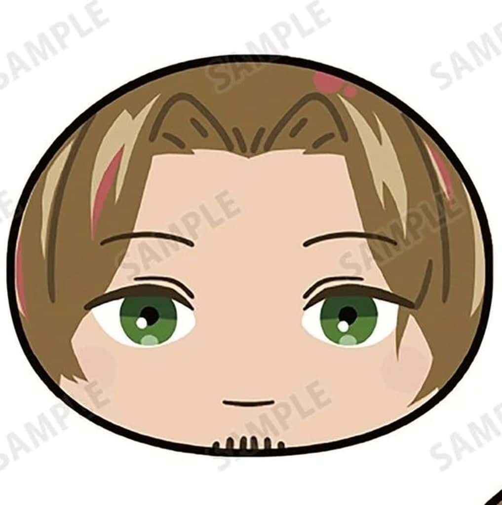 Trading Ani-Art Muni Muni Plush Mascot from Frieren Anime, Height Approx. 50 mm, Arma Bianca