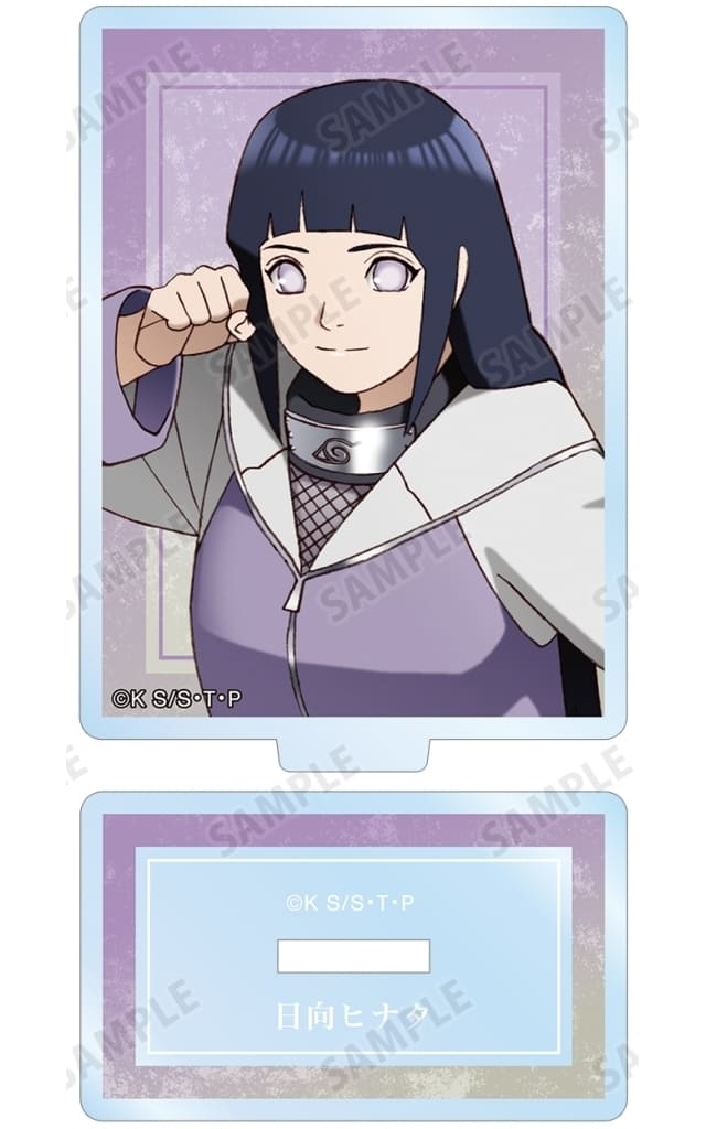 Hinata Hyuga - NARUTO Shippuden Trading Acrylic Stand - Approx. 70 x 50 mm, Used