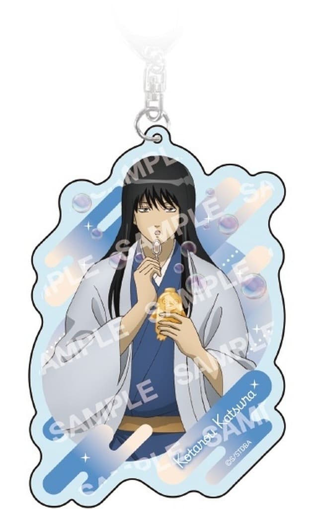Kotaro Katsura Acrylic Keychain - Gintama Shabondama Collection by POMMOP (Approx. 60 x 90 mm) Pre-owned
