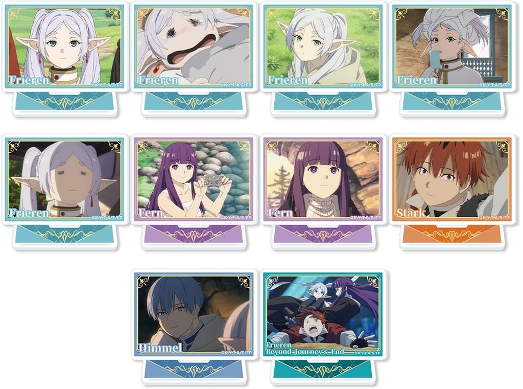Frieren: Beyond Journey's End Trading Acrylic Stand Complete 10-Piece Set