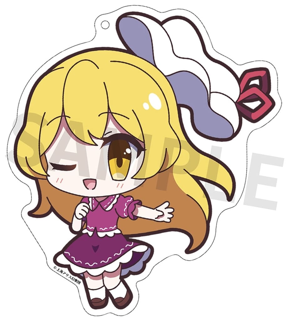 Maribel Hearn Acrylic Keychain - Tanabata-saka Mugen Noh Ver. (IzANAGI) ~ Approx 9cm / Acrylic Charm ~ Pre-owned