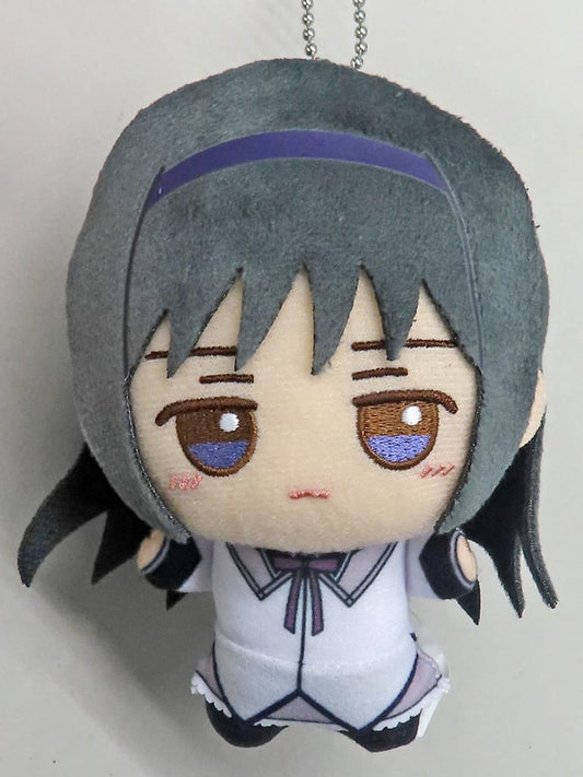 Homura Akemi Chibigurumi Plush - Namco Campaign x Puella Magi Madoka Magica the Movie: Rebellion - Height Approx. 11 cm (Pre-owned)