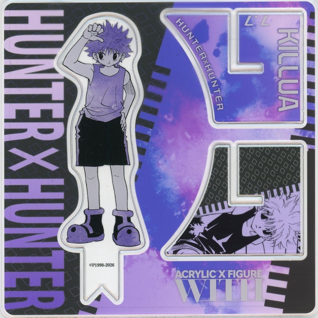 Killua Zoldyck Birthday Acrylic “X” Figure with (2026) - HUNTER×HUNTER