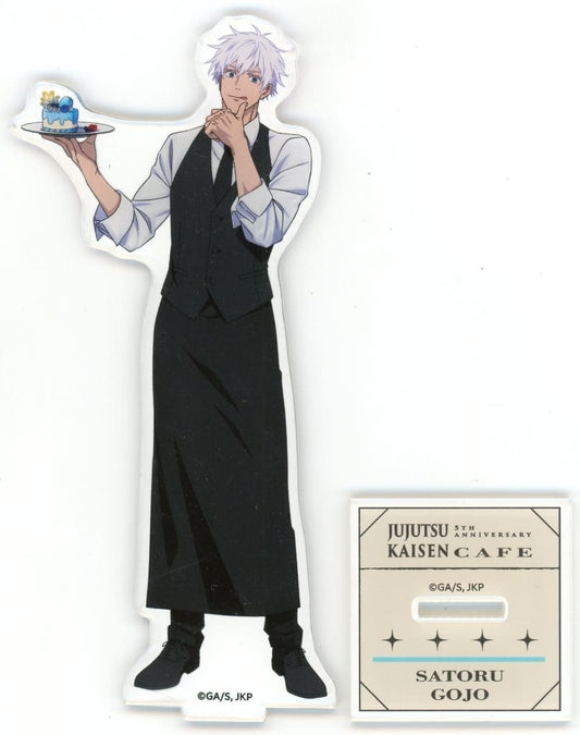 Satoru Gojo Acrylic Stand Jujutsu Kaisen 5th Anniversary Cafe