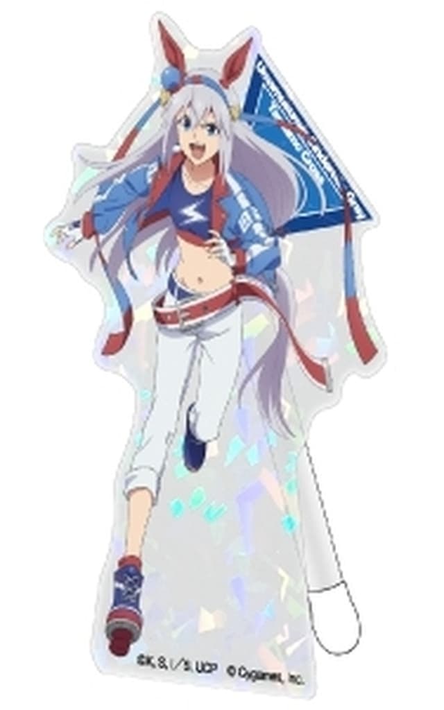 Tamamo Cross Dokosta Acrylic Stand (Hologram Ver.) - Umamusume: Cinderella Gray | Shimizu Sangyo 76×139mm