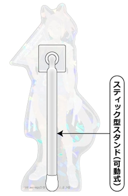 Michelle My Baby Doko Sta Hologram Acrylic Stand - Umamusume Pretty Derby