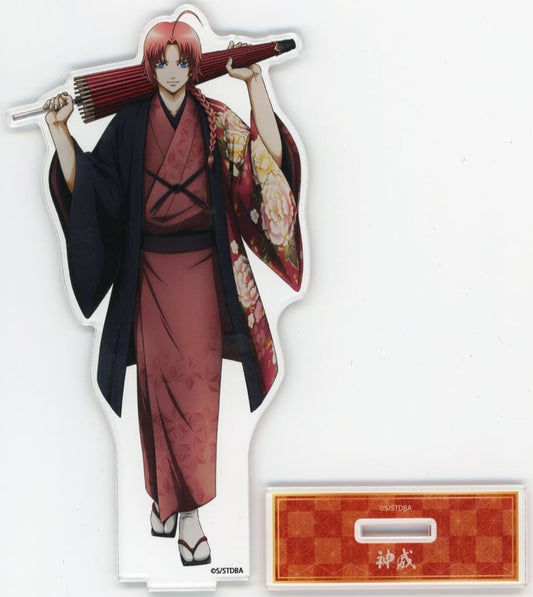 Kamui BIG Acrylic Stand - Gintama POP UP SHOP in Marui vol.3 (Approx. 170 mm) ARMA BIANCA Pre-owned