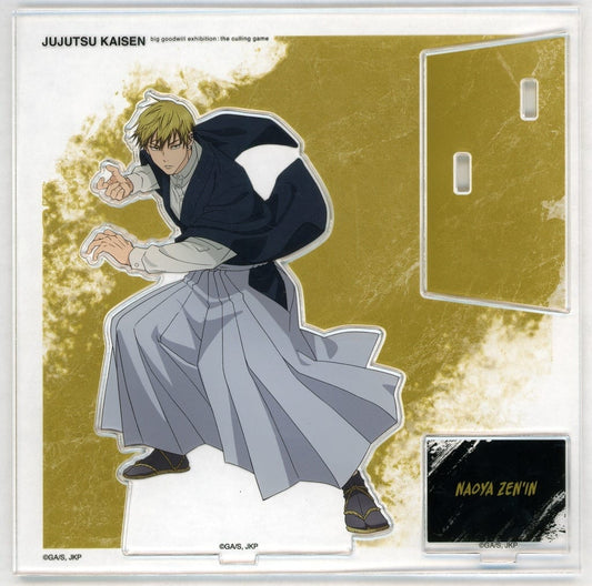 Naoya Zenin Acrylic Stand Standing Art Ver. - Jujutsu Kaisen POP UP Exhibition "The Culling Game" at baseyard tokyo - Pal (Approx. 15 x 15 cm)