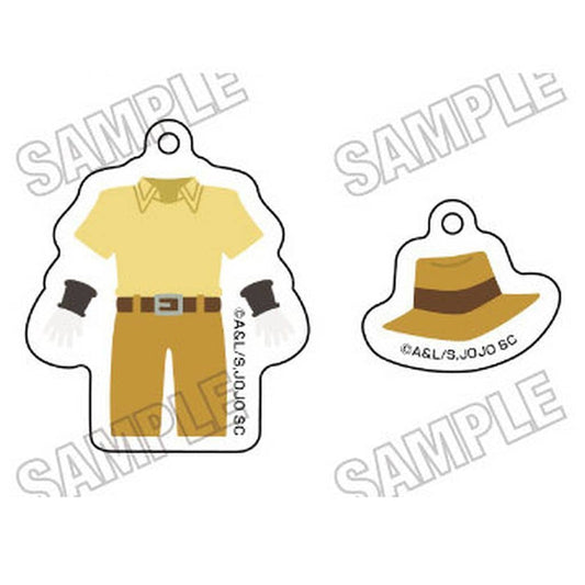Joseph Joestar Acrylic Keyholder AM2026 - JoJo's Bizarre Adventure Part 3 Stardust Crusaders (Approx. 50 mm) - Pre-owned