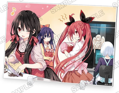 Date A Live Valentine Version Group Acrylic Panel