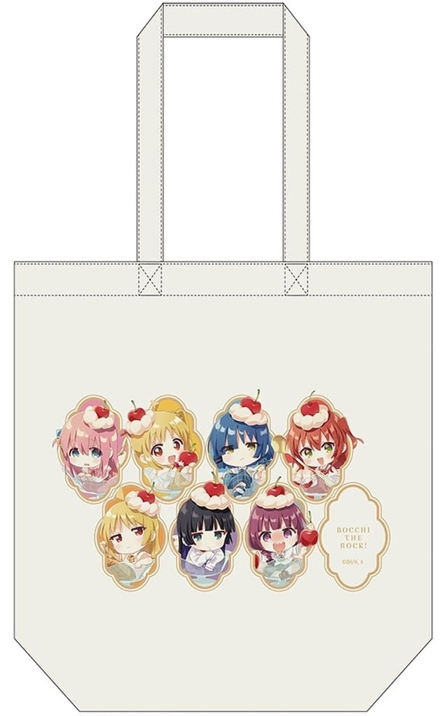 Bocchi the Rock! Tote Bag, Group Design / Namori Illustration